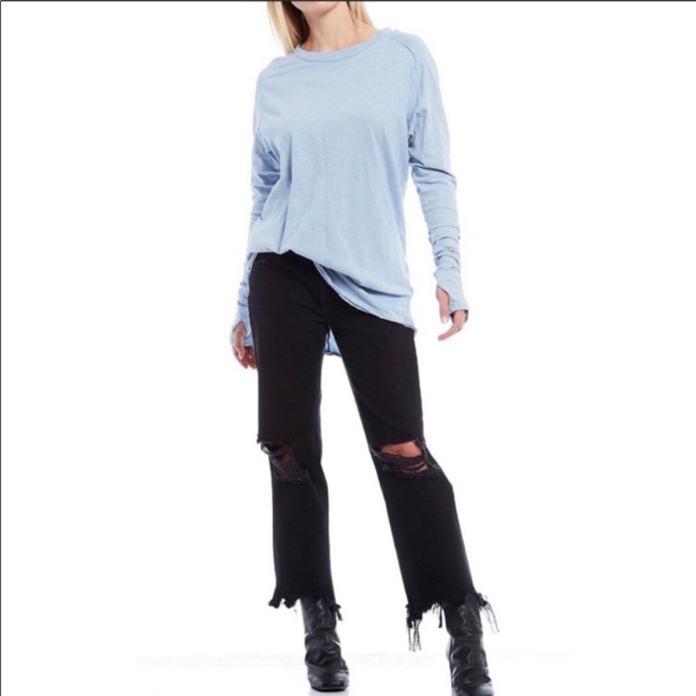 Free People Arden Tee **NWOT** - Rain